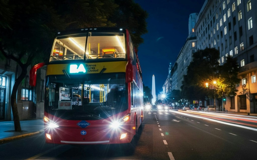 Gray Line: Buenos Aires Hop-on Hop-off Stadtrundfahrten (Buenos Aires Myths & Legends Night Bus Tour) - 3
