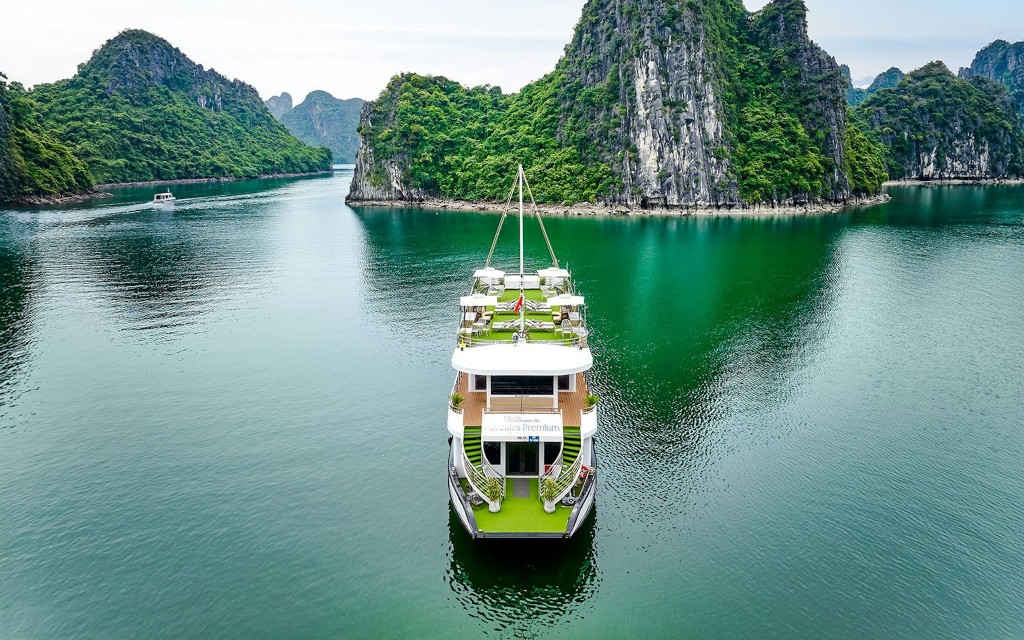 Ha Long Bay Premium Boutique Cruise with Rooftop Jacuzzi Yacht & Contemporary Social Ambience (Departure from Hanoi) - 1