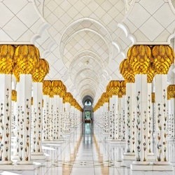 Gita di mezza giornata da Dubai: Grande Moschea dello Sceicco Zayed Ingresso Express - 1