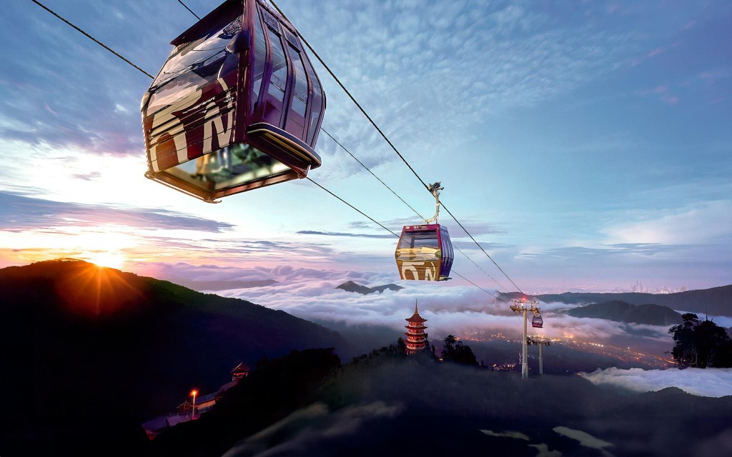 Genting Highlands Premium Outlets Seilbahn & Themenpark Kombinationen (SkyWorlds + 2-Way Cable Car) - 1