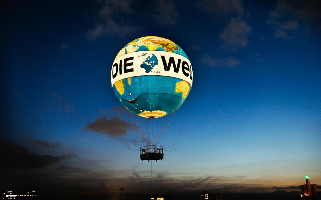 Billet pour le ballon Welt à Berlin (Aufstieg mit dem Weltballon) - 3