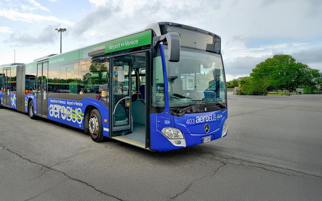 ACTV Aerobus-Transfer Venedig: Flughafen Marco Polo nach/von Venedig Piazzale Roma (One-Way: Marco Polo Airport to/from Piazzale Roma) - 2