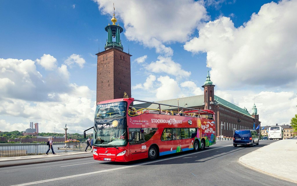 RED Sightseeing: Stockholm Hop-on Hop-off Bus mit optionaler Bootstour (24-Hour Boat pass only) - 1
