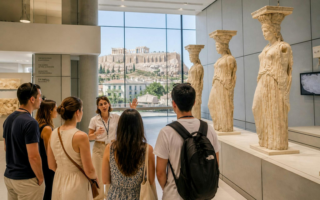 Visita guiada ao Museu da Acrópole (Acropolis Museum Guided Tour + Fast-Track Entry) - 1