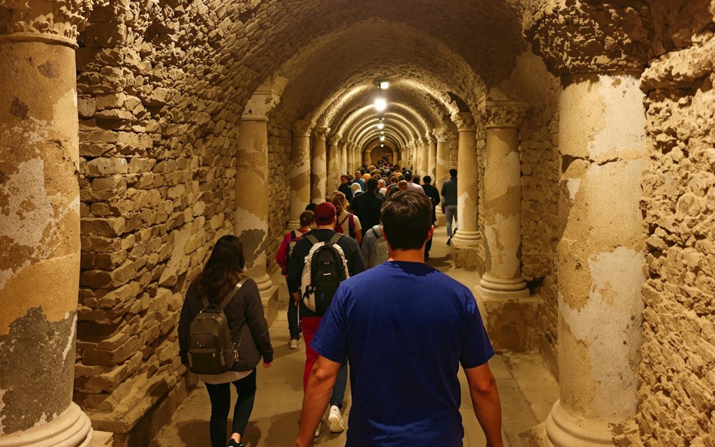Eintrittskarte für die Kapuzinergruft mit Audioguide (English Guided Tour + Roman Catacombs + Transfers) - 2