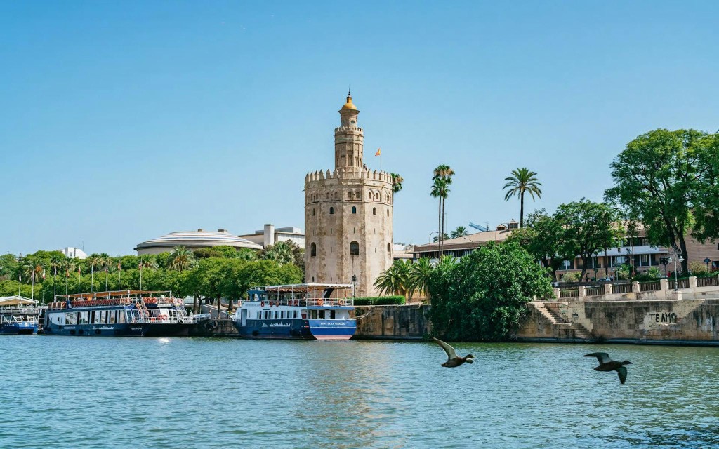 Sevilla: umweltfreundliche Guadalquivir-Flussfahrt mit Reiseleiter  (Seville 1-Hour Eco-Friendly Guadalquivir River Cruise with Live Guide) - 1