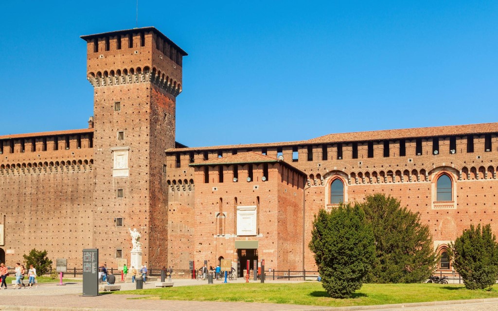 Ingresso para o Castelo Sforza (Entry Ticket) - 2