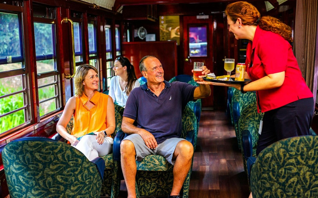 From Cairns: Scenic Train + Coach, Hartley's Crocodile Adventure Guided Tour with Transfers (Scenic Rail, Coach and Hartley's Crocodile Adventure with Lunch & Transfers) - 1