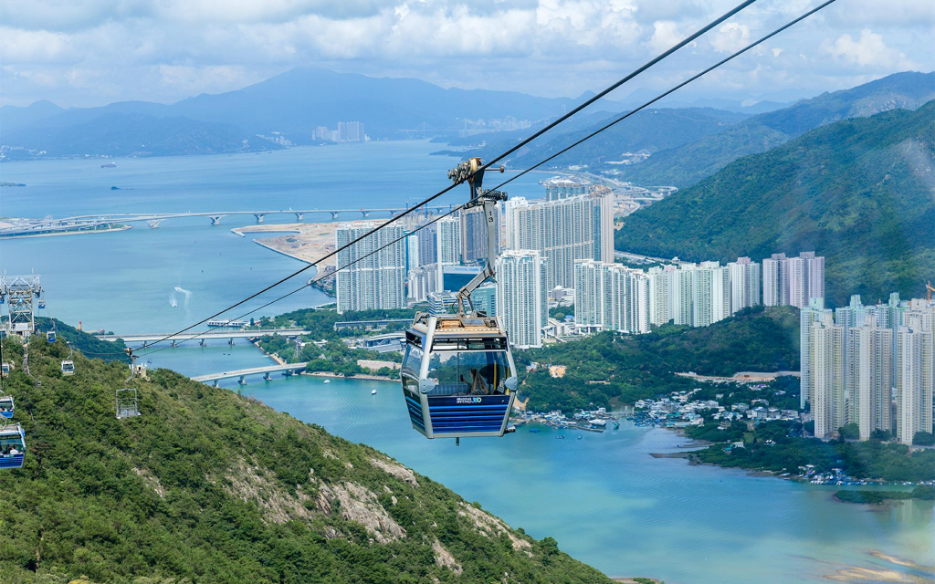 Ngong Ping Cable Car Tickets (Crystal+ Cabin Round Trip) - 2