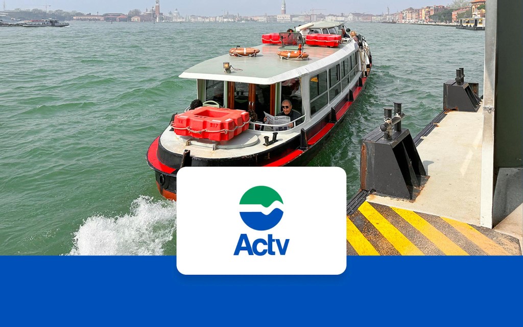 Venedig ACTV: 75-Minuten-Ticket (1-Day ACTV Pass + Audio Guide) - 1