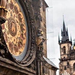 Images of Love Black Light Theater Show + Prague Astronomical Clock - 3