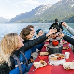 Interlaken: Chocolate Fondue Guided Float - 1