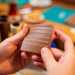 Istanbul: Leather Crafting Workshop + Unlimited Turkish Tea & Coffee - 2