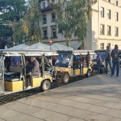 Quartier de Kazimierz à Cracovie : Visite en voiturette électrique + audioguide - 1