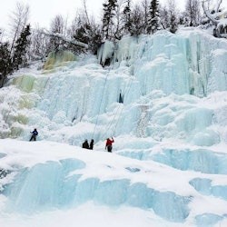 Korouoma Frozen Waterfalls: Guided Tour + Transfer from Rovaniemi - 1