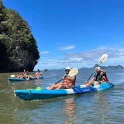 Krabi: Ao Thalan Sunset Kayak Tour with BBQ Dinner - 1