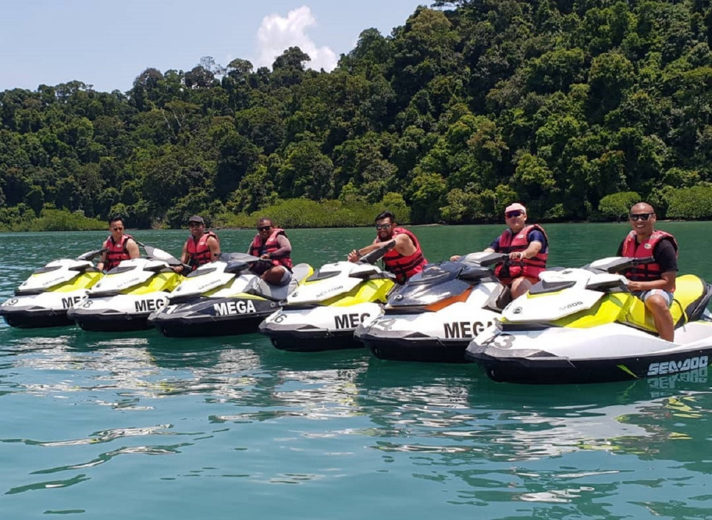 Langkawi Dayang Bunting Island Tour by Jet Ski with Mega Water Sports (2:00 PM (Double Rider)) - 3