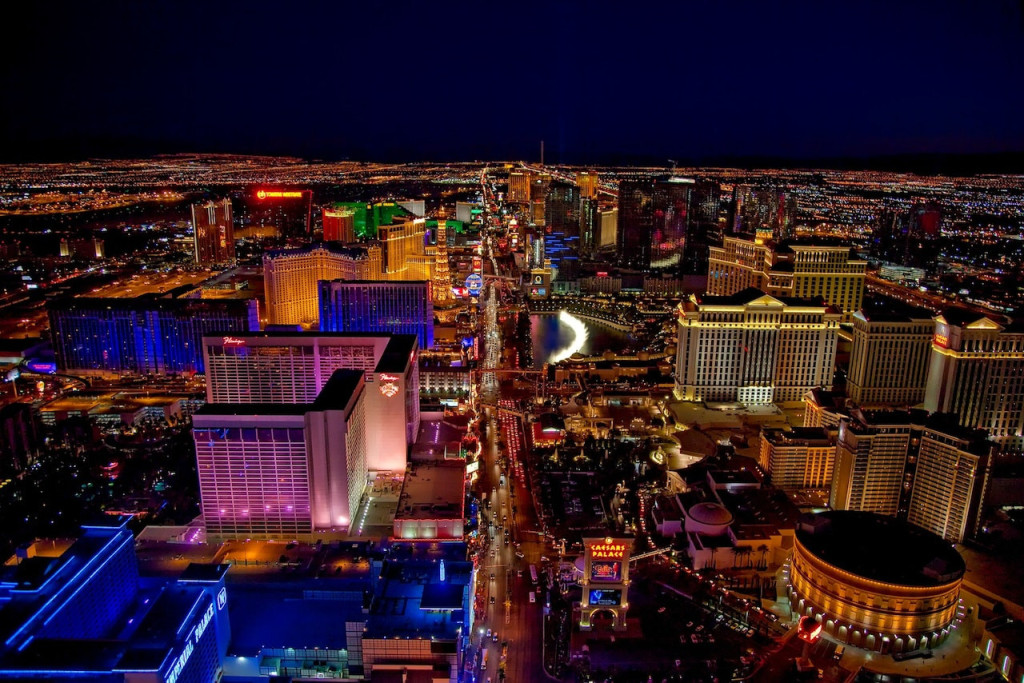 Las Vegas Strip Helicopter Night Flight - 2