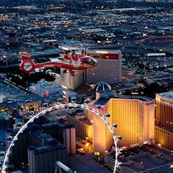 Las Vegas Strip & Neon Museum: Helicopter Night Flight, Entry Ticket + Transfer - 1