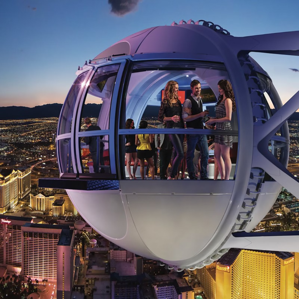 LINQ High Roller Ferris Wheel Ticket (LINQ High Roller - Happy Half Hour Admission (Fri-Sun)) - 2