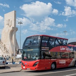 Lisbon: Basic Hop-on Hop-off Bus Tour + Audio Guide - 1