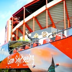 Lisbon: Basic Hop-on Hop-off Bus Tour + Audio Guide - 2