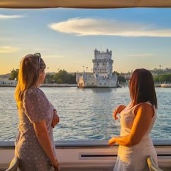 Lisbon: Tagus River Sunset Cruise + Drink - 2