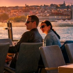 Lisbon: Tagus River Sunset Cruise + Drink - 3