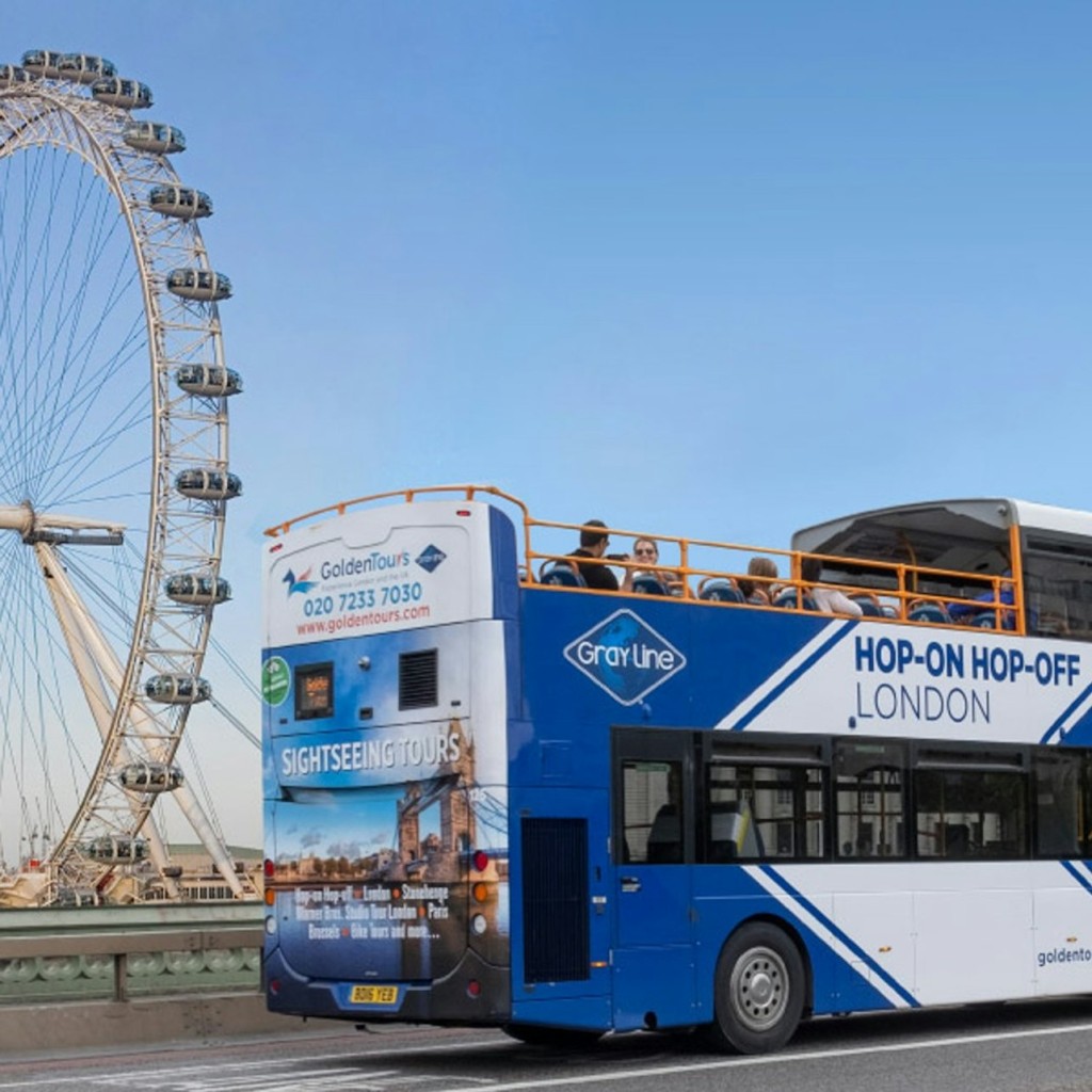 Londres: passeio de ônibus hop-on hop-off + guia de áudio - 2