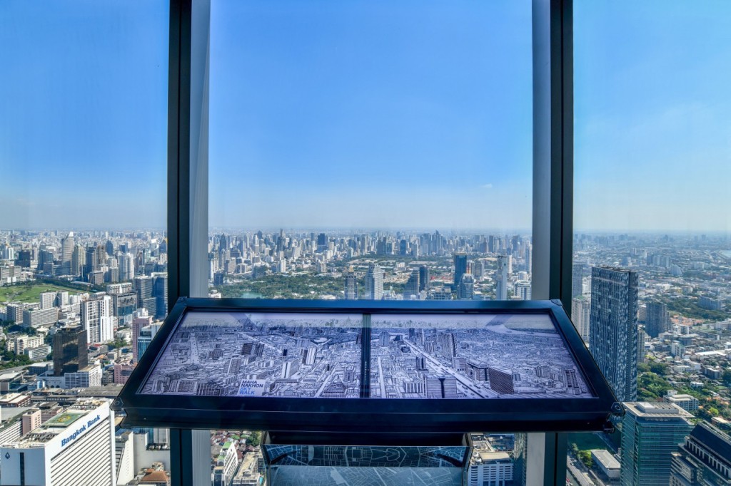 Mahanakhon SkyWalk Ticket in Bangkok (Mahanakhon Eat Package - SkyWalk (Indoor Deck+ Rooftop) + SkyVerse + THB 200 Meal Voucher (Sunset)) - 2