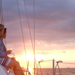 Malaga: Sunset Catamaran Cruise + Drink - 2