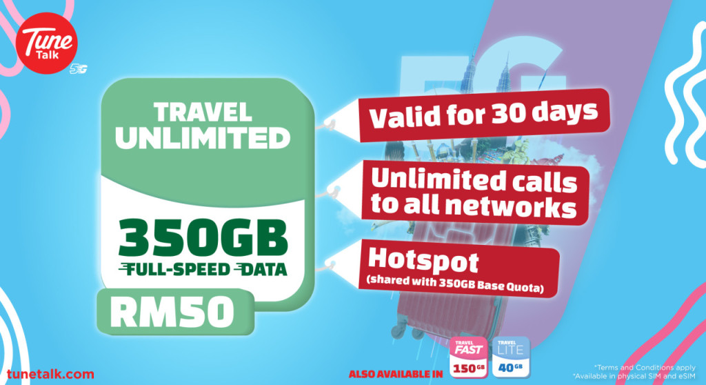 Malaysia 5G SIM Card (Kota Kinabalu International Airport Pickup) (Malaysia 5G SIM Card - Travel FAST (150GB Data)) - 3