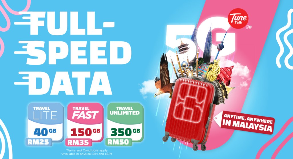 Malaysia 5G SIM Card (Kuala Lumpur International Airport Terminal 2 Pickup) (Malaysia 5G SIM Card - Travel LITE (40GB Data)) - 3