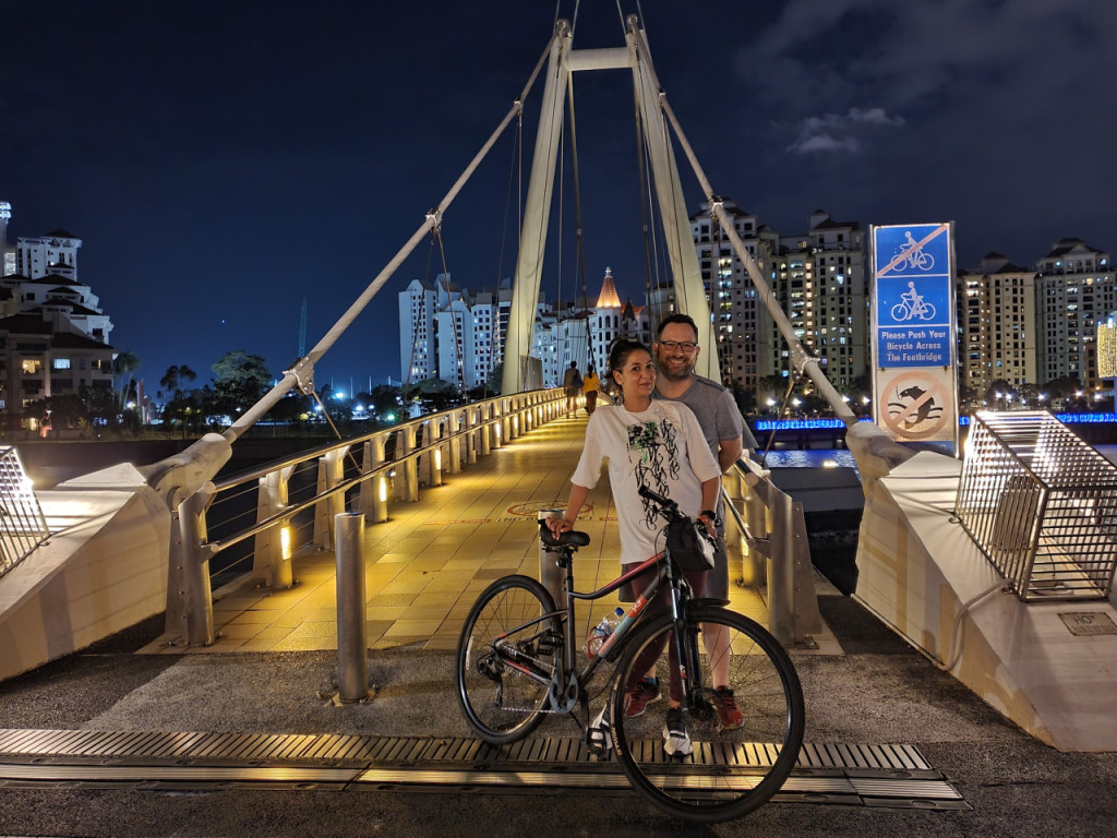 Marina Bay Night Cycling Tour (Marina Bay Night Cycling Tour (7:00 PM Departure)) - 1