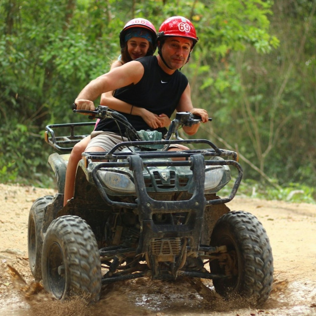 Mayan Jungle Rush: ATV + Ziplines + Lunch + Transfer - 3