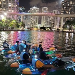 Miami: City Lights SUP or Kayak Night Tour - 3
