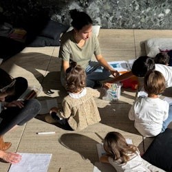 Mies van der Rohe Pavilion: Entry + Explore the Pavilion Family Workshop - 2