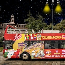 Milan: Open-Top Bus Night Tour + Audio Guide - 2