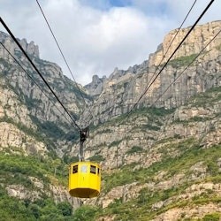 Montserrat Cable Car: Ascent and Descent - 1