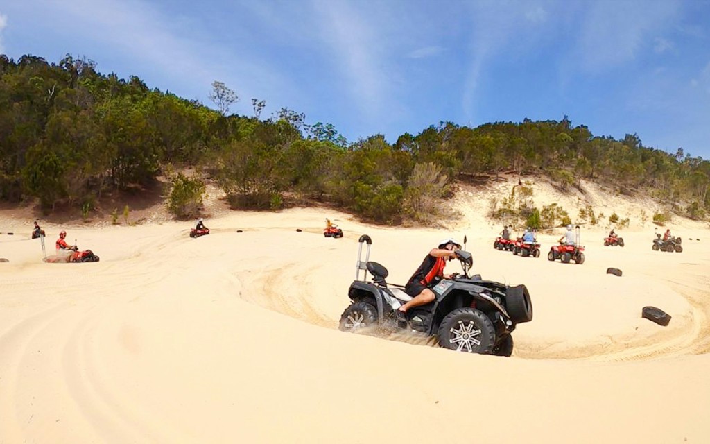Moreton Island: Tangalooma Resort Cruise mit Quad Tour und Delfinfütterung (Moreton Island: Tangalooma Resort Cruise with Quad Bike Tour and Dolphin Feeding) - 3