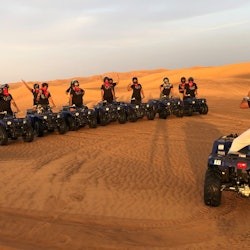 Morning Desert Safari: Quad Bike Experience, Sandboarding & Camel Ride - 1