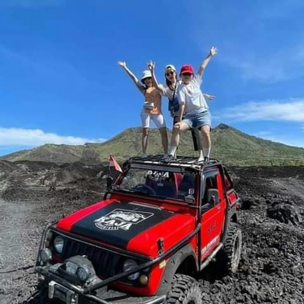 Mont Batur: excursió en jeep + cafè Kintamani + poble d'Ubud - 4WD Jeep Tour Kintamani Cafe Sunrise - Ubud Village Tour - 2