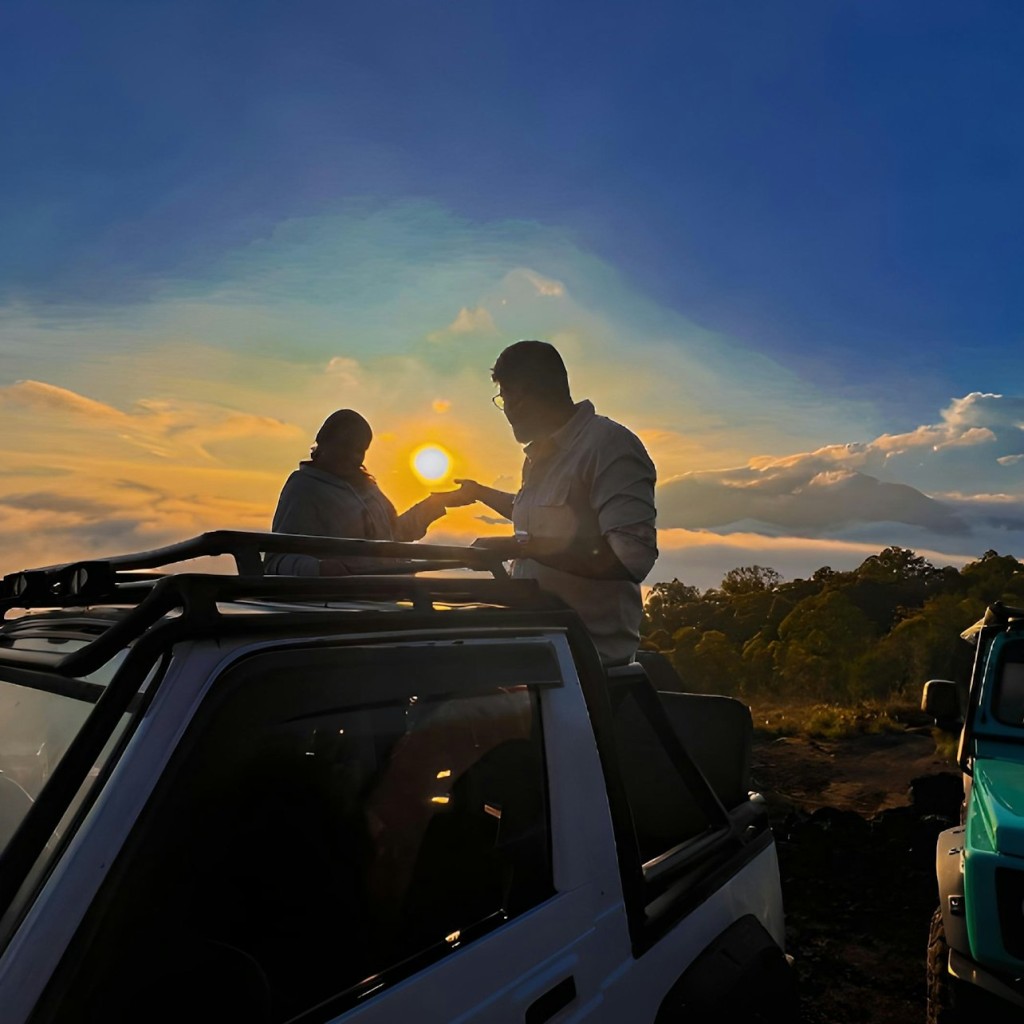 Excursion en Jeep au lever du soleil sur le Mont Batur avec visite des sources chaudes naturelles - 3