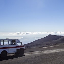 Mount Etna: Cable Car Entry Ticket + 4x4 Bus Transfer - 3