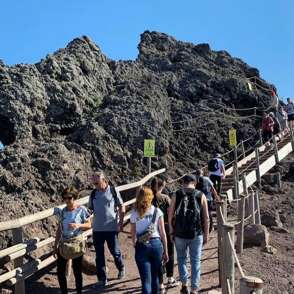 Mount Vesuvius: Fast Track Ticket + Roundtrip from Pompei - 3