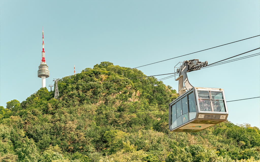 Observatorio de la Torre N de Seúl con billetes de ida y vuelta del Teleférico de Namsan (Recogida de billetes: Myongdong Rednow) (N Seoul Tower Observatory Ticket + Namsan Cable Car Round-trip Ticket) - 1