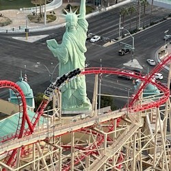 New York-New York Hotel & Casino: The Big Apple Roller Coaster - 1