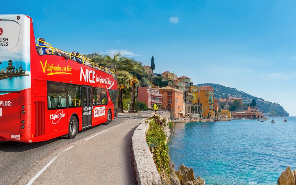 Nizza Le Grand Tour: Tour in autobus Hop-on Hop-off di Nizza e Villefranche-sur-Mer (1-Day Pass) - 3