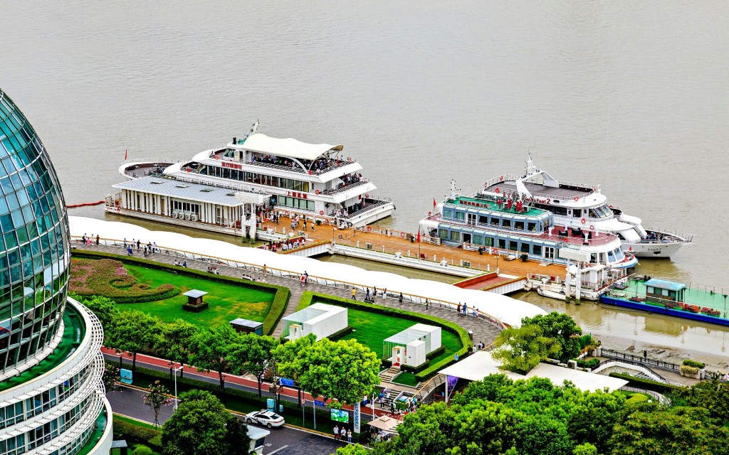 Tour de radio et de télévision de la Perle de l'Orient avec croisière sur la rivière Huangpu (Two Sphere Tickets with Huangpu River Cruise) - 2
