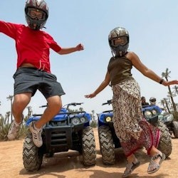 Desierto de Palmeraie: Aventura guiada de medio día en quad + traslados desde Marrakech - 2